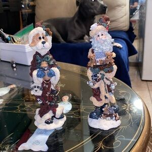 THE FOLKSTONE COLLECTION VINTAGE 1996 RESIN FIGURINE ST NICK/BOYDS ... 3088 2443